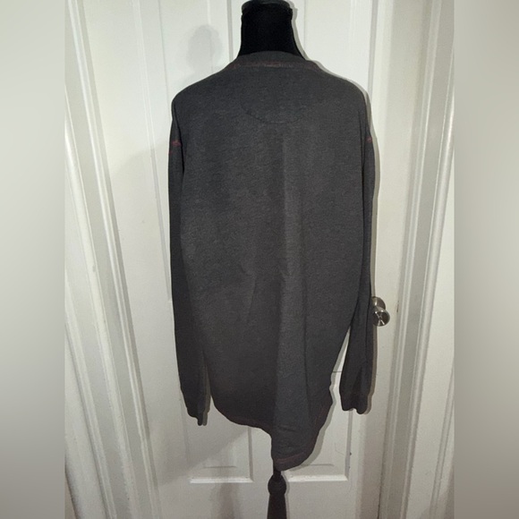 Arrow‎ Gray Crewneck Men's Sweater, size XL - Picture 4 of 7